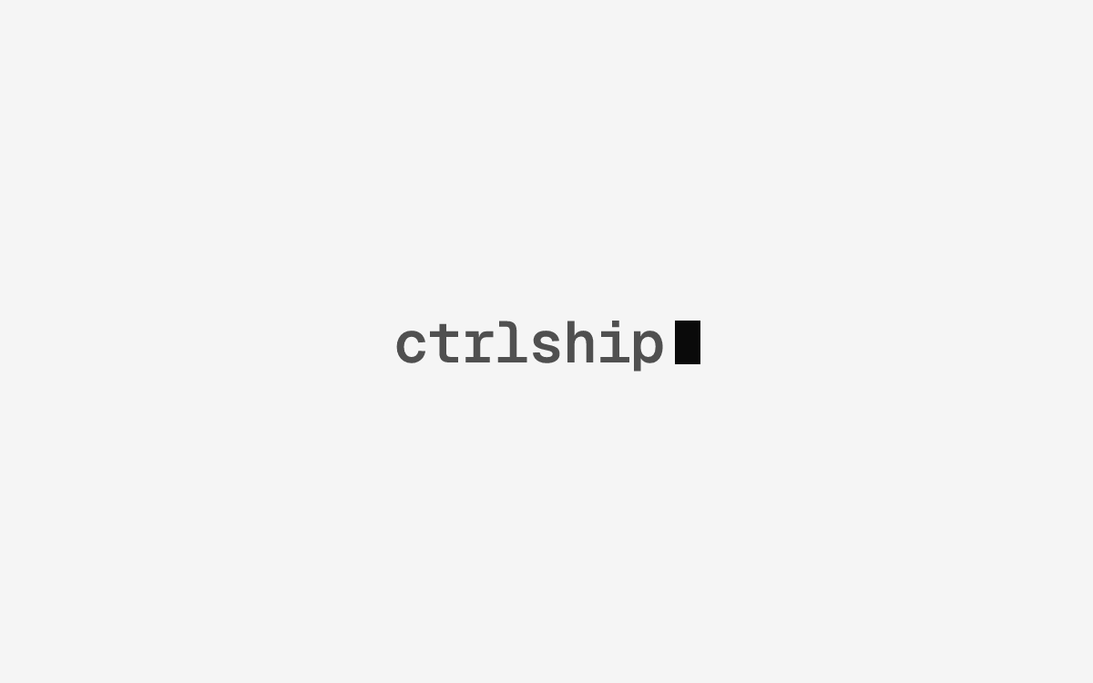 ctrlship blog homepage with articles about AI-powered development and vibe-coding